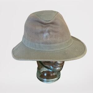 Dorfman Pacific Co. DPC Olive Khaki Mesh Safari Hat XL Fish Gardening